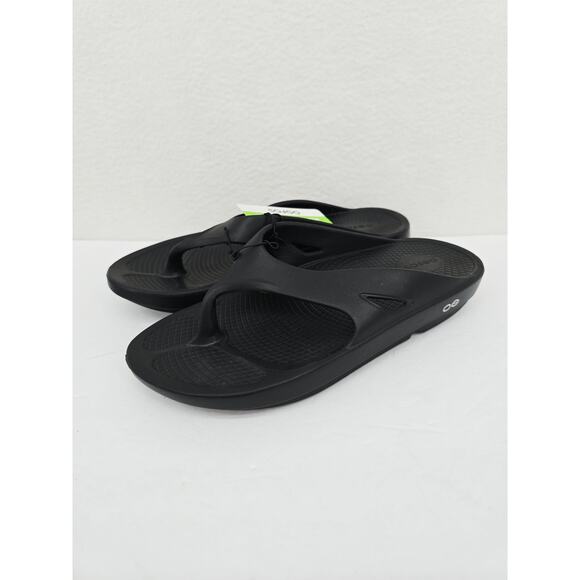OOFOS Ooriginal Unisex Recovery Flip-Flops Thong Sandals Black M10 W12 main image 5